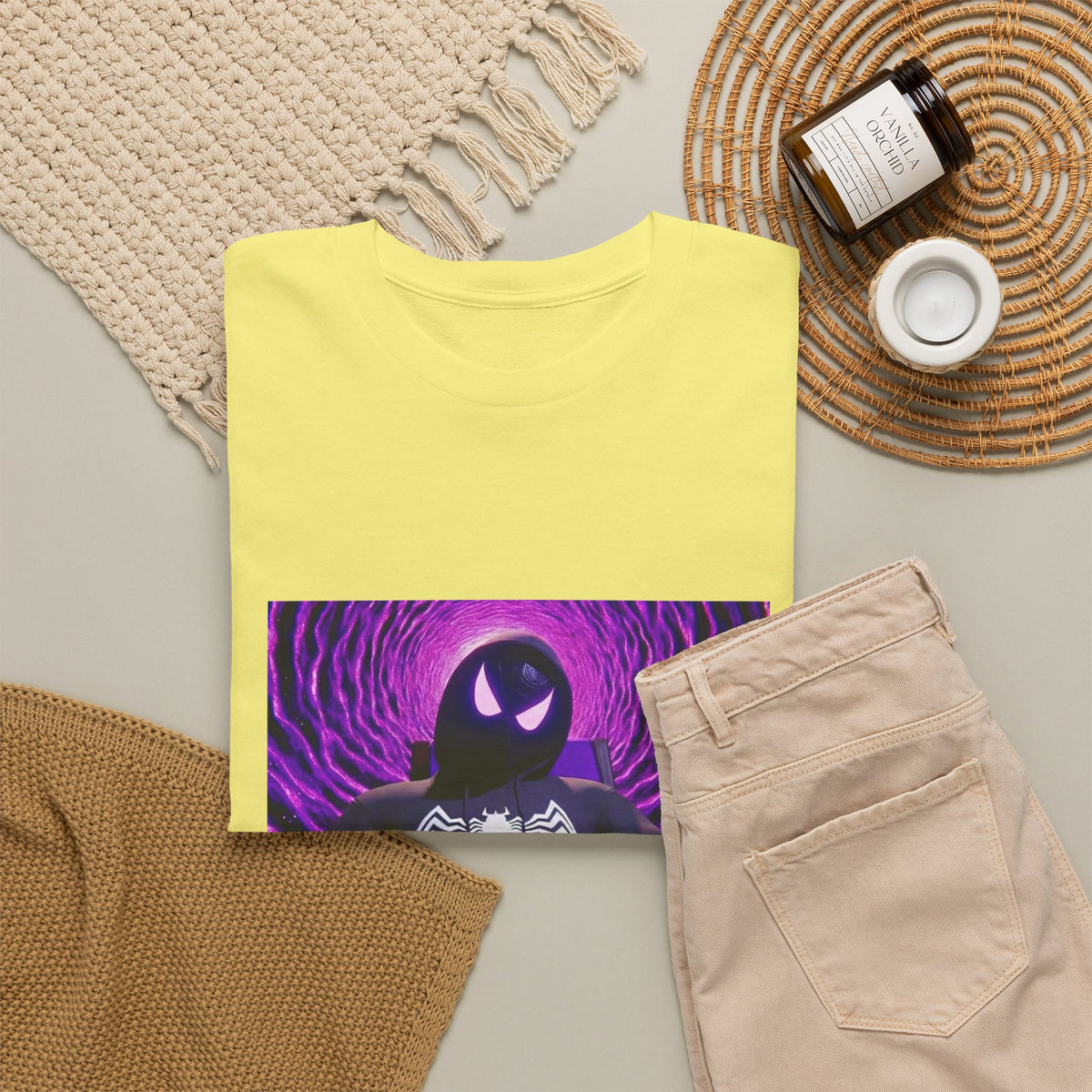 Purple Potion Spidey Chilling In The Leanverse