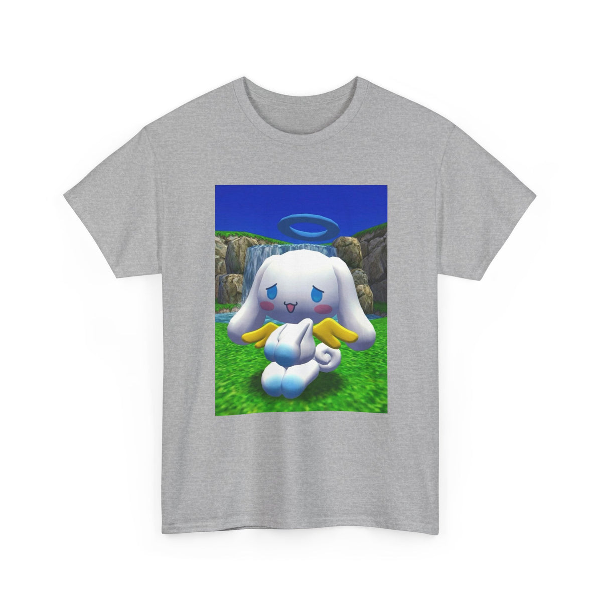 Melancholy Cinnamoroll With Halo Tee