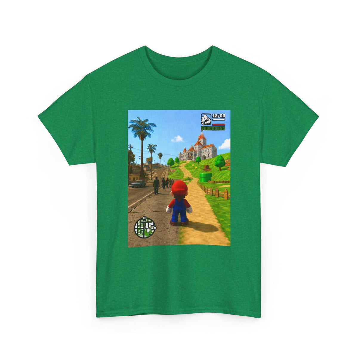 Mario Exploring San Andreas Streets