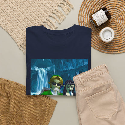 Hero and Dark Princess Chillin' in Ice Cave