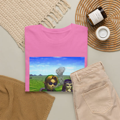 Link and Dark Zelda Blazing Hyrule Field