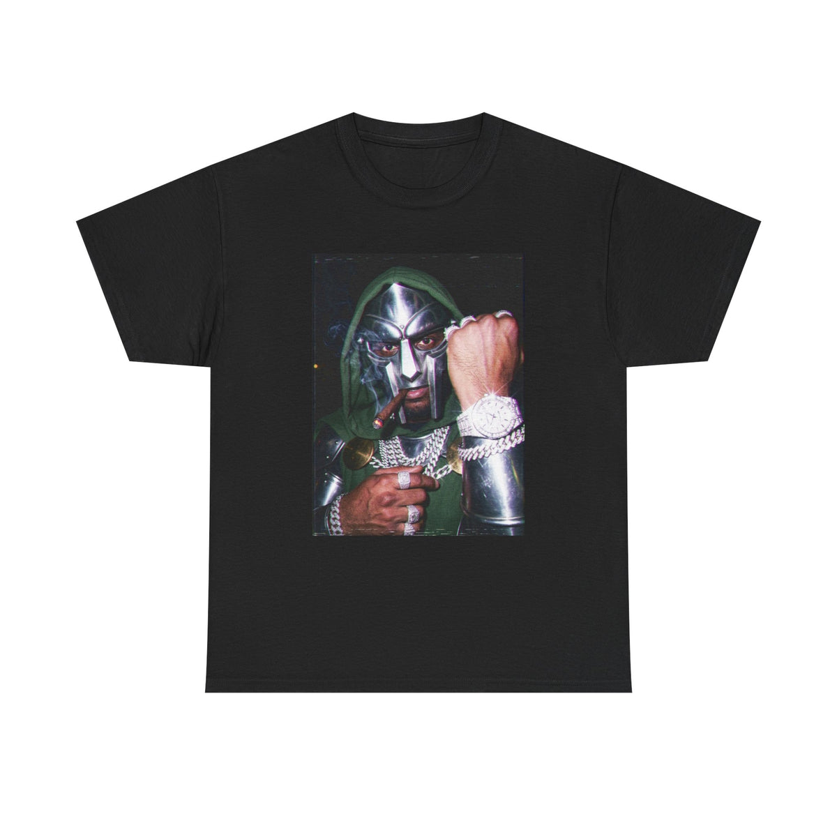 Masked Rapper Smoking Cigar Tee
