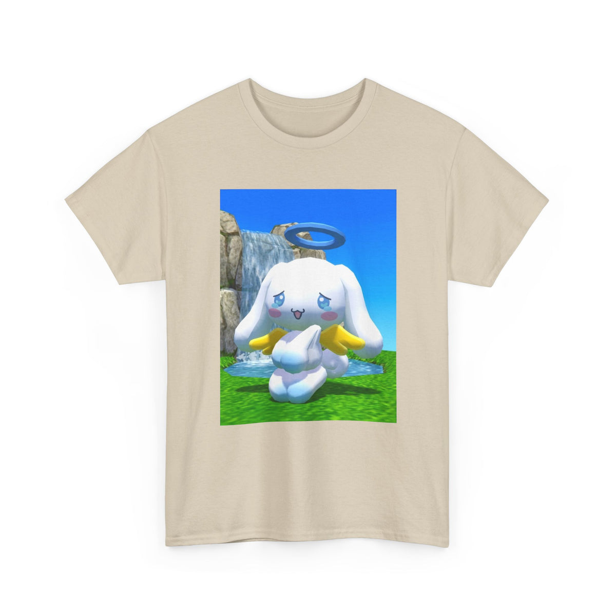 Cinnamoroll Angel Crying By Waterfall
