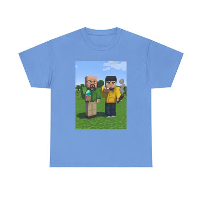 Pixelated Chemists With Blue Crystal And Joint