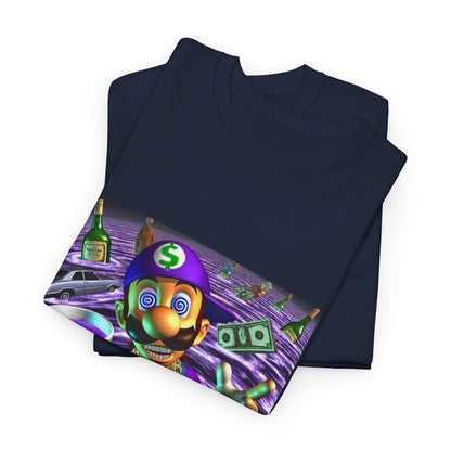 Digital Drip II Abstract Print Tee