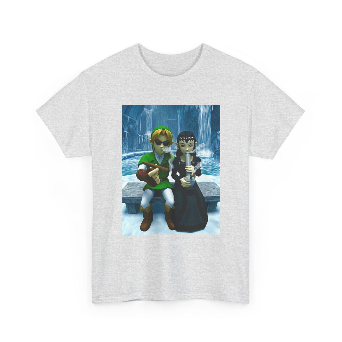 Link and Dark Linka Chillin' in Ice Palace
