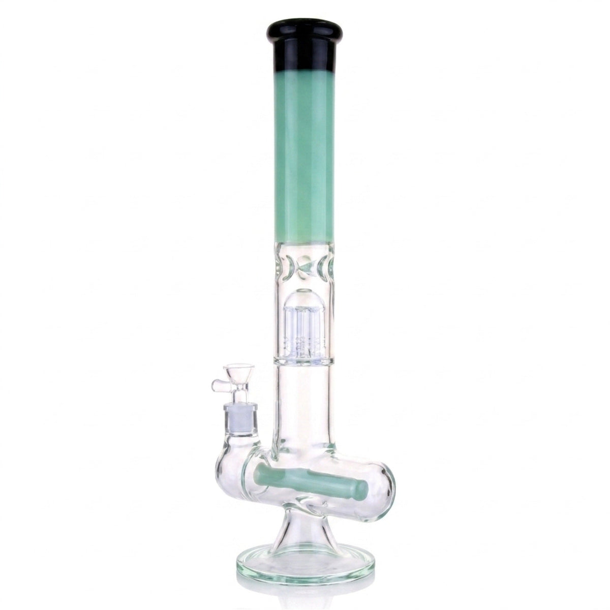 The Full Pull Inline Perc Bong - 16in