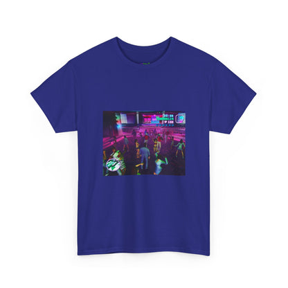 Neon Ember Flow Graphic Tee