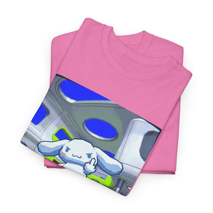 Cinnamoroll Skater Flipping Off Tee
