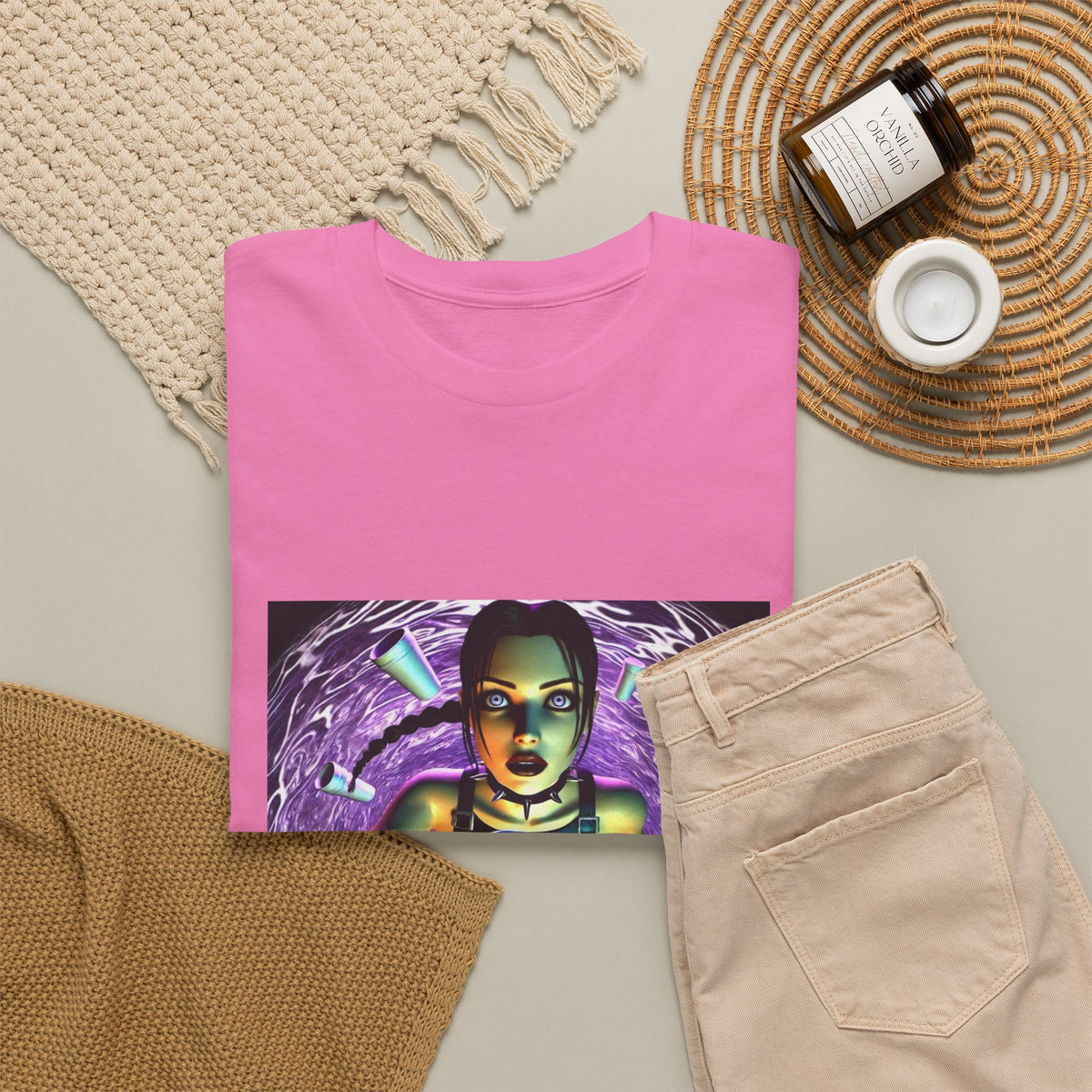 Digital Drip II Abstract Design Tee