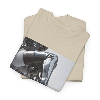 Liquid Chrome Flow Graphic Tee