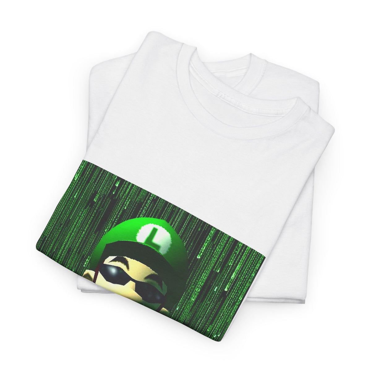 Matrix Luigi Smoking In The Glitch