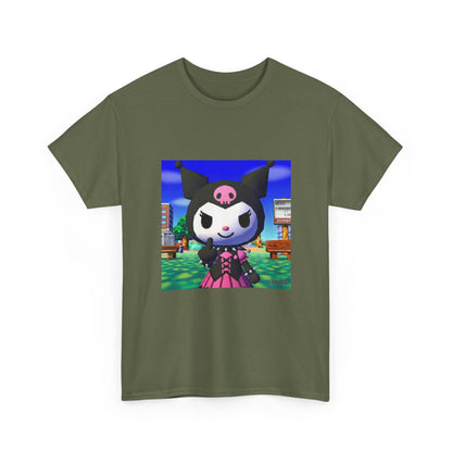 Kuromi Flipping The Bird In Animal Crossing