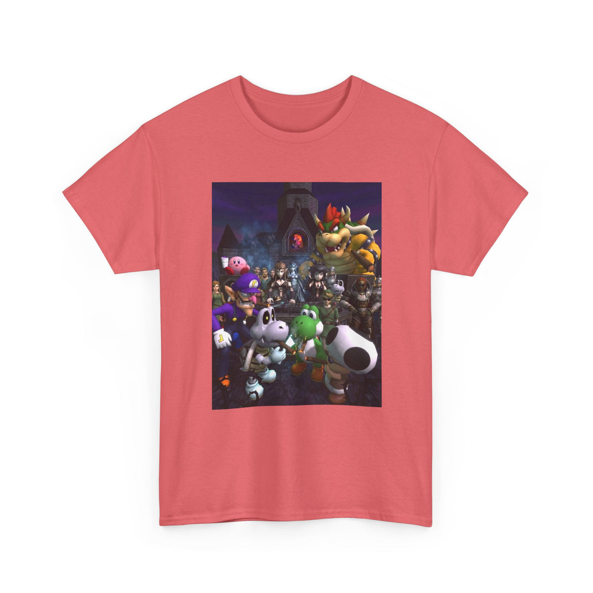 Waluigi And Friends Gathering At The Castle