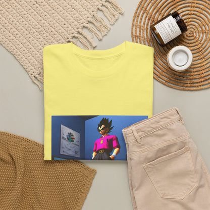 Y2K Vegeta Chilling With PlayStation Tee