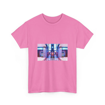 Meli and Chill Splashing Through Neon Streets Tee