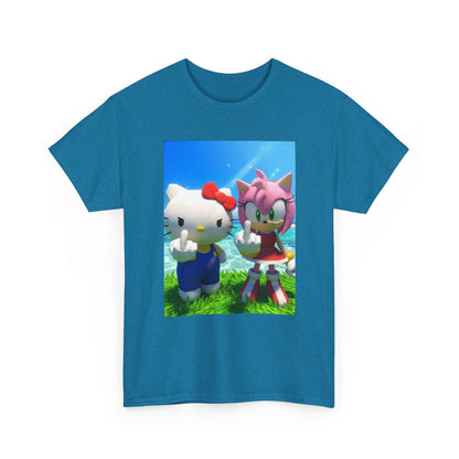 Hello Kitty And Amy Rose Flipping You Off
