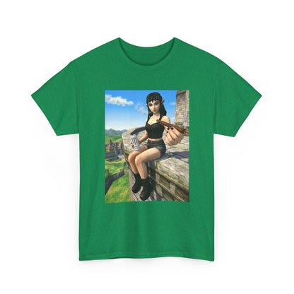 Edgy Elf Offering You A Blunt Tee