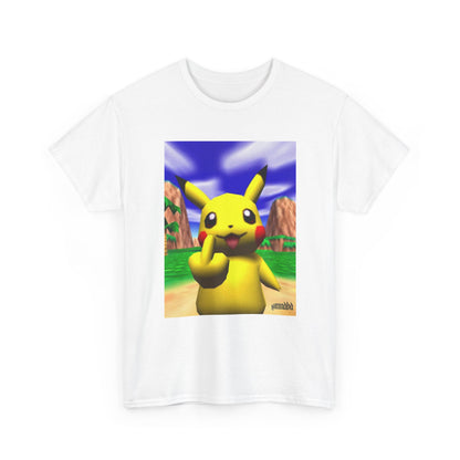 Pikachu Giving The Finger On An N64 Island
