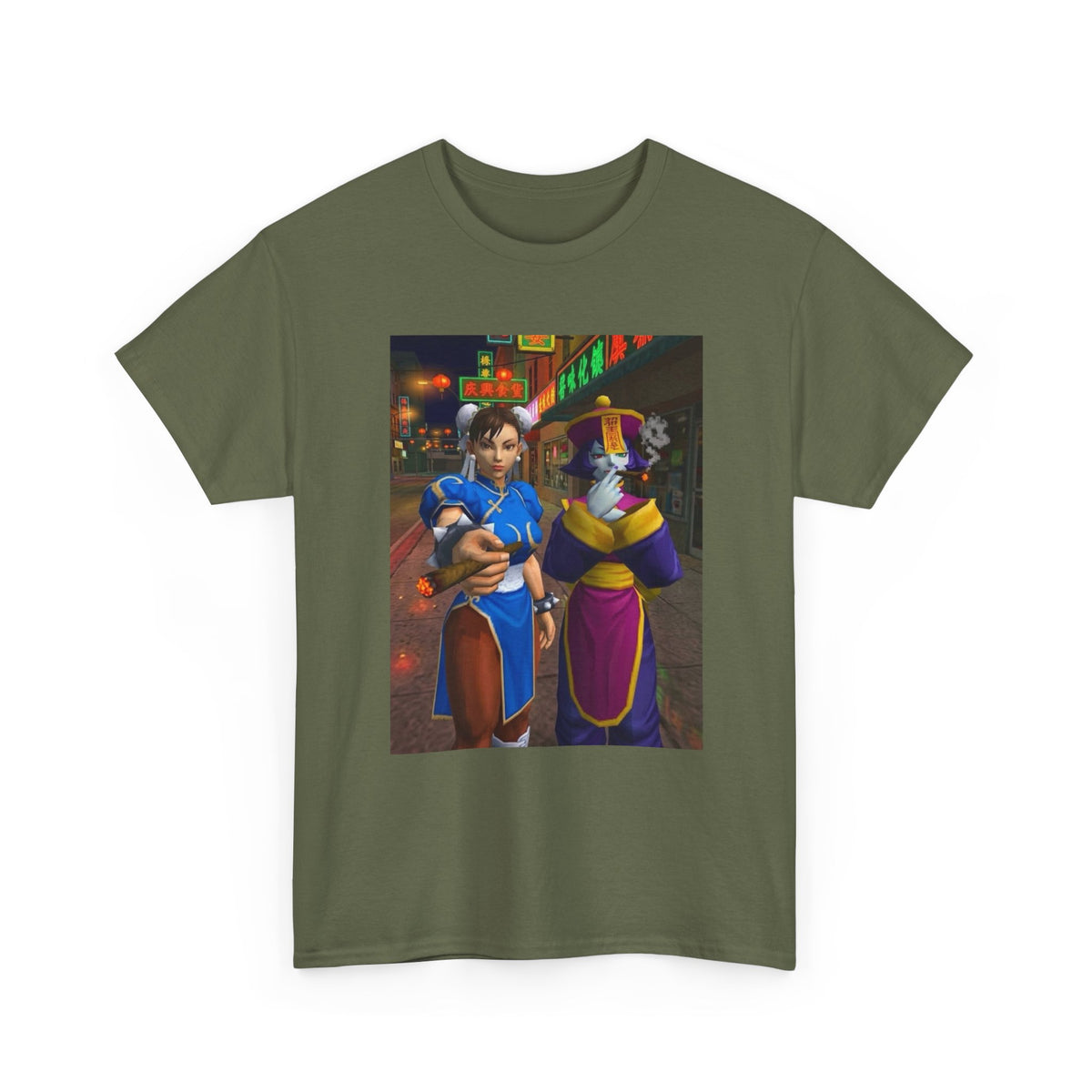 Chun-Li And Hsien-Ko On Night Patrol