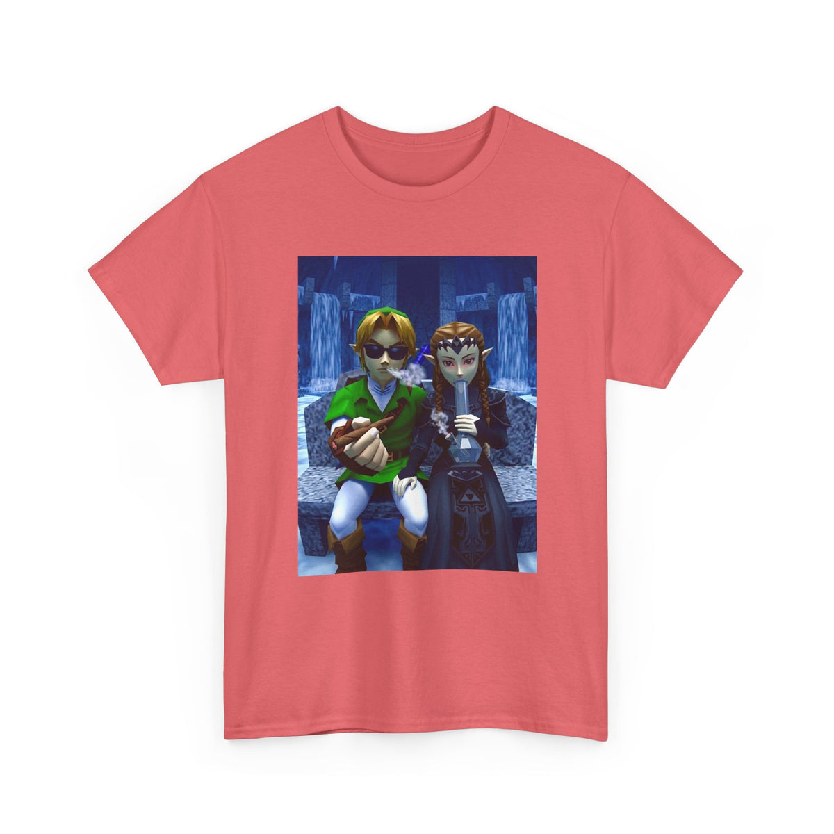 Hylian Heroes Chilling in the Ice Cavern