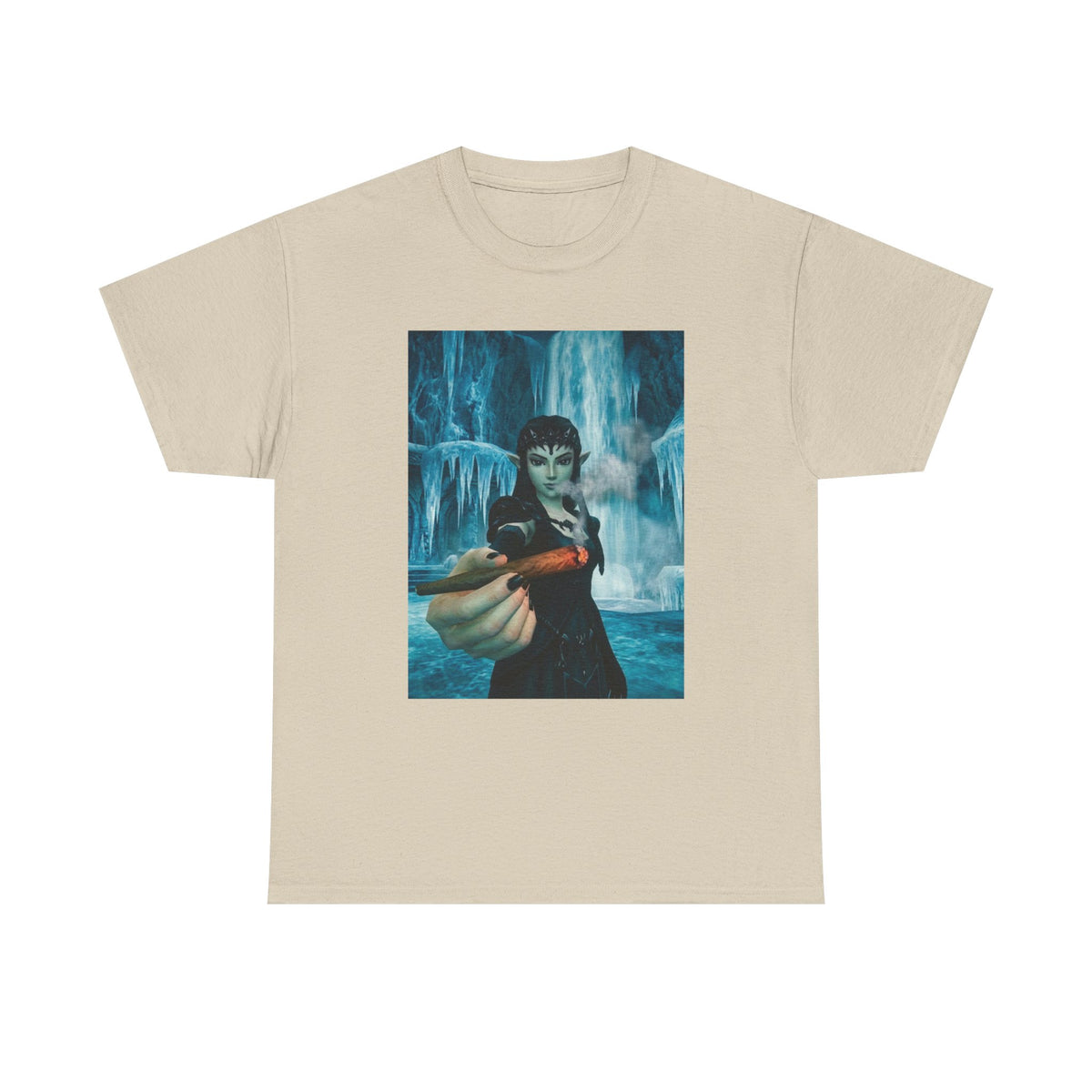 Ice Elf Sharing A Light Tee