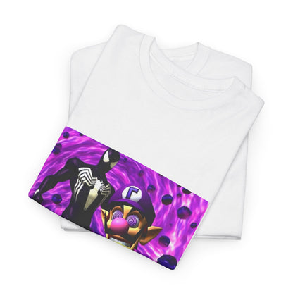 Waluigi and Venom-Suit Spidey in Leanverse