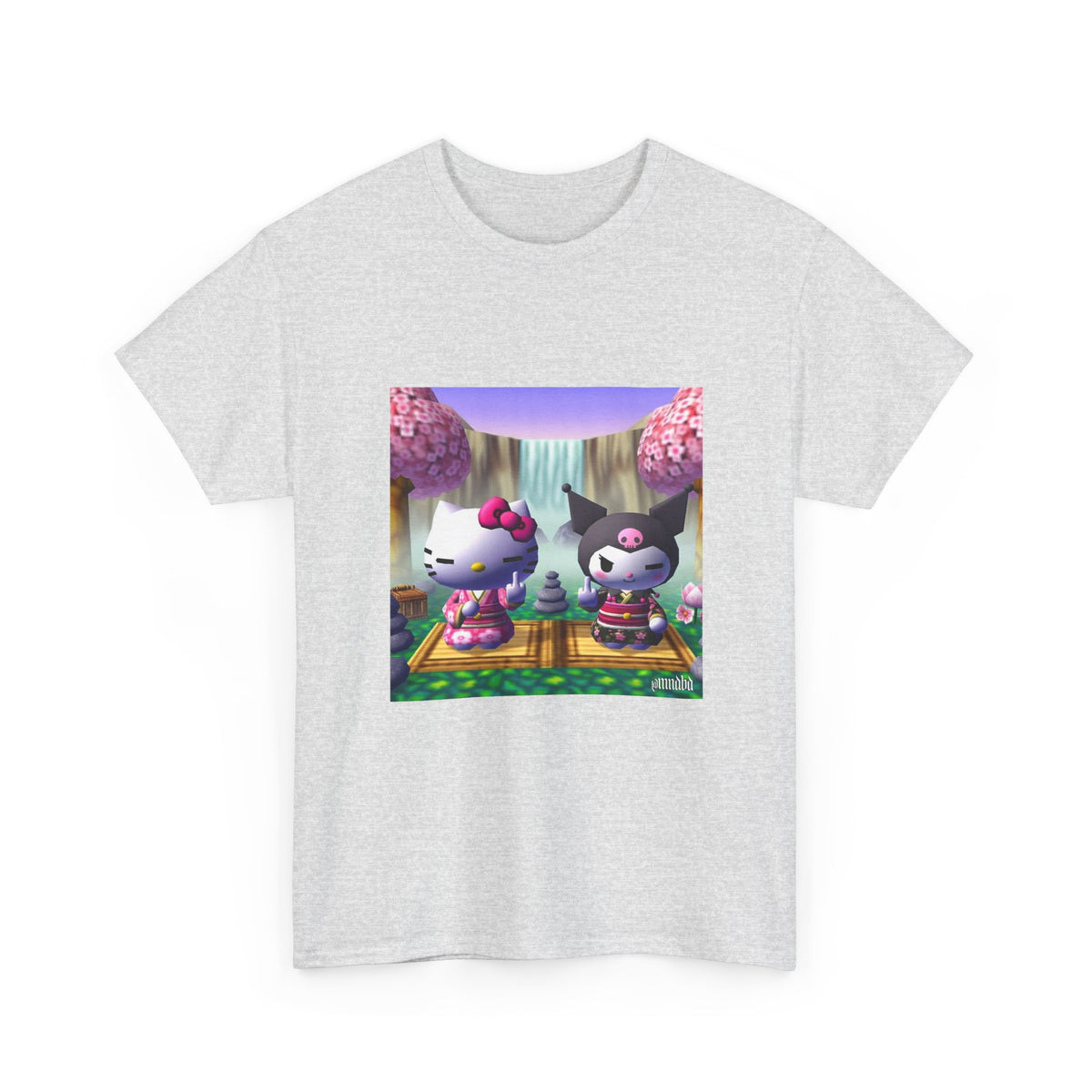 Hello Kitty and Kuromi Giving The Finger Tee
