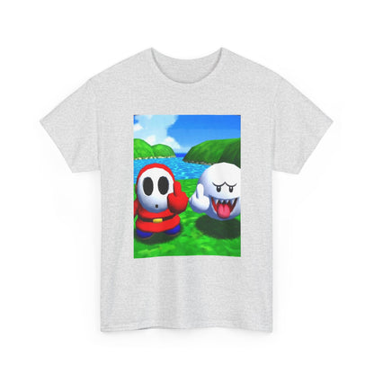 Shy Guy And Boo Middle Fingers Tee
