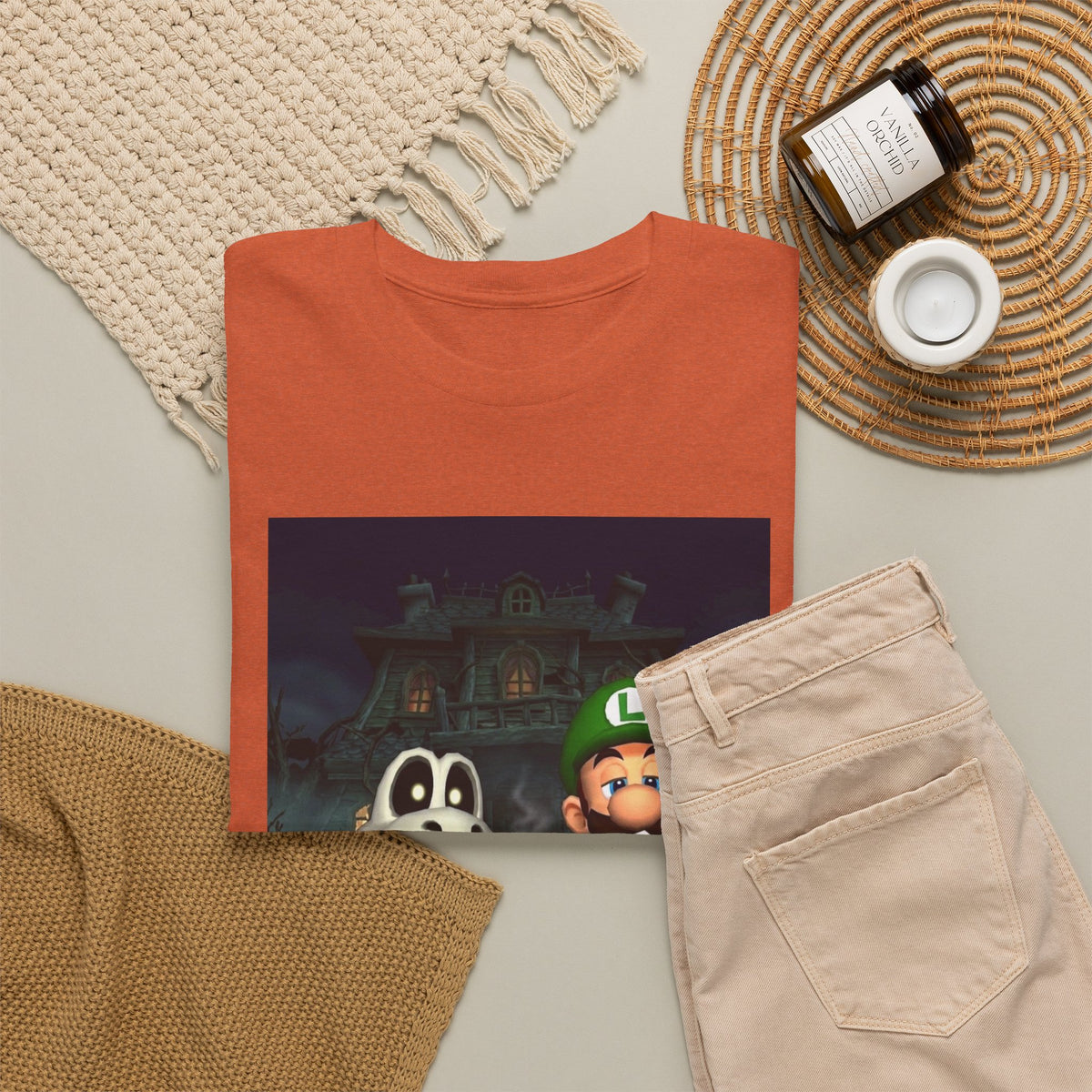 Luigi and Dry Bones Smoking Blunts Tee