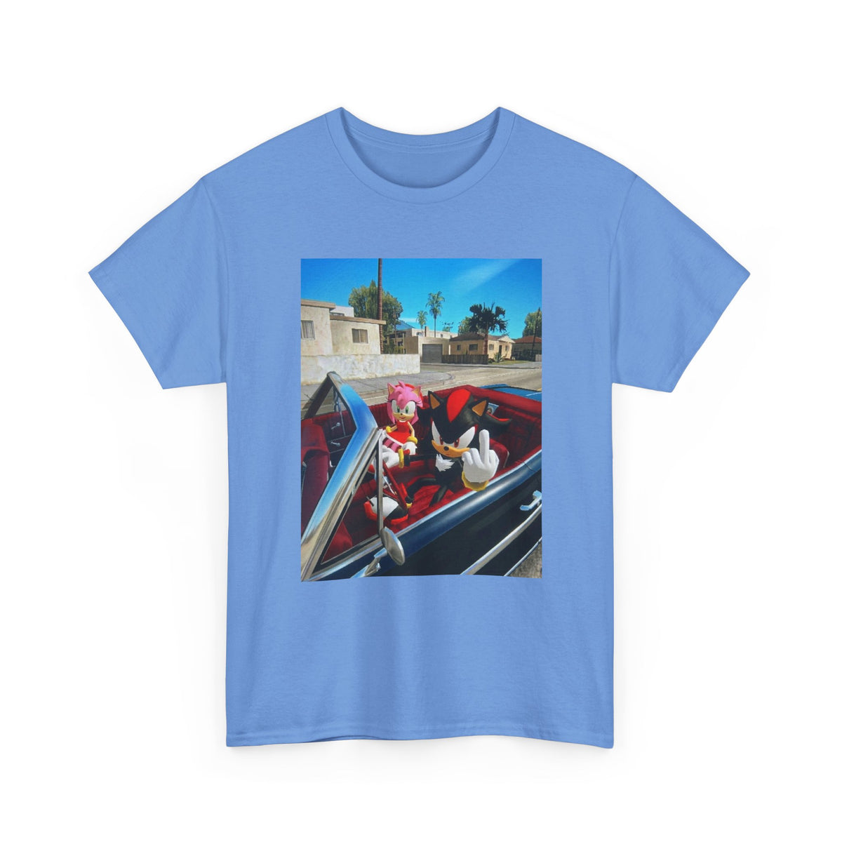 Shadow And Amy Cruising In A Lowrider