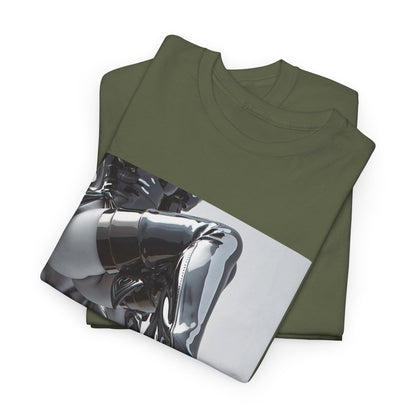 Liquid Chrome Flow Graphic Tee