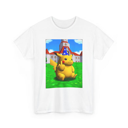 Salty Pikachu Giving The Middle Finger Tee