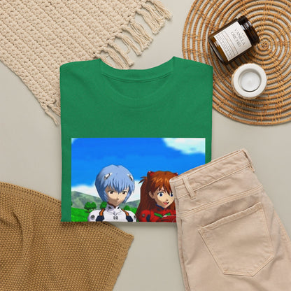 Rei And Asuka Gaming Outdoors