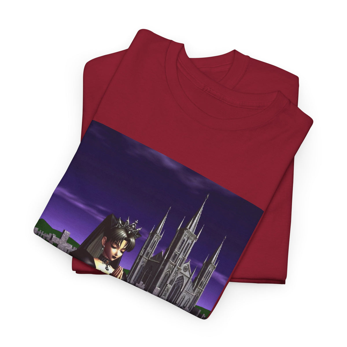 Gothic Girl Meditating In Coffin Tee