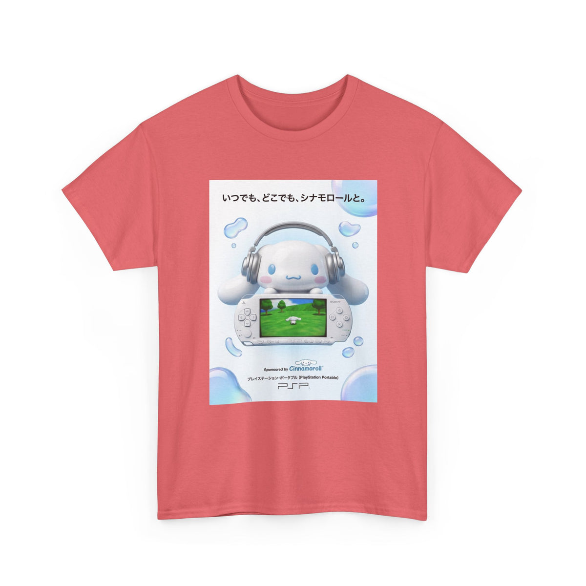 Cinnamoroll Gaming On A White PSP