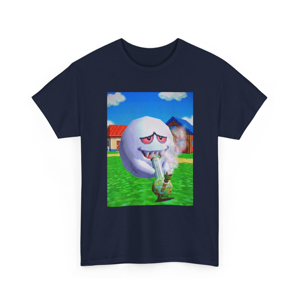 Boo Ghost Taking A Bong Rip Tee