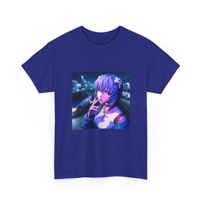 Rei Ayanami Riding GTA Streets Tee