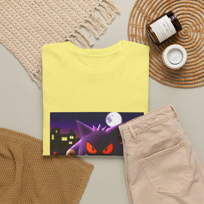 Gengar Lurking Under Moonlight Tee