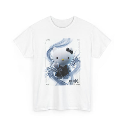 Cute Kitty Flipping The Bird Tee