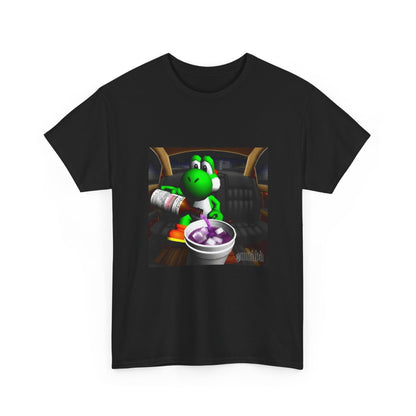 Yoshi Pouring Up Lean In A Car