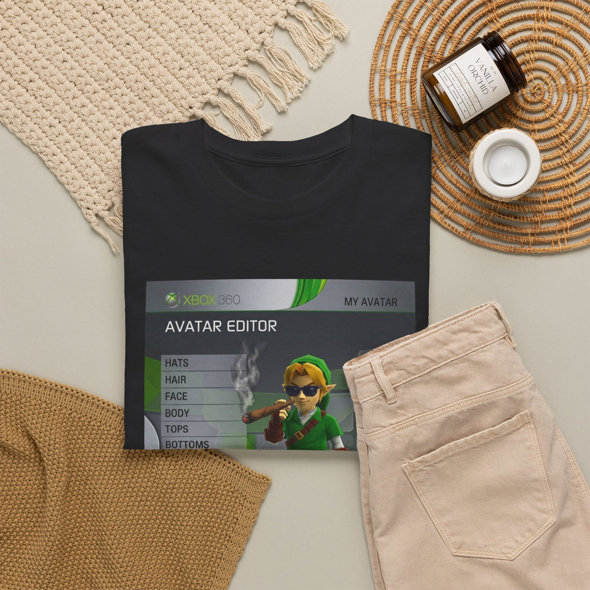 Chill Link Smoking Blunt Avatar Tee
