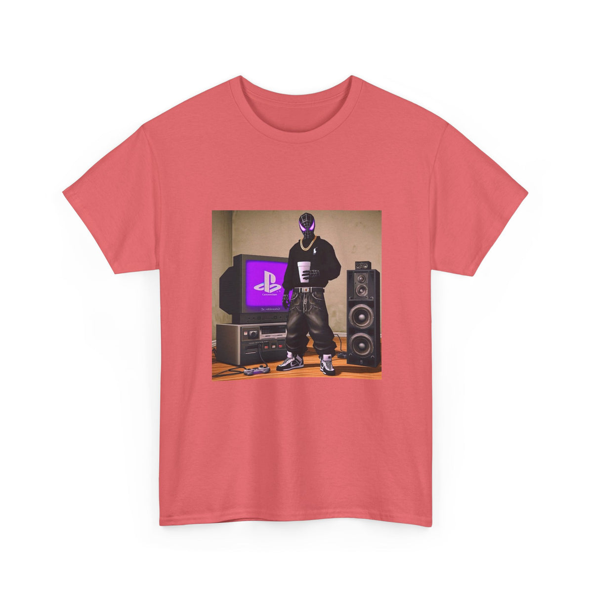 Miles Morales Gaming With Purple Haze