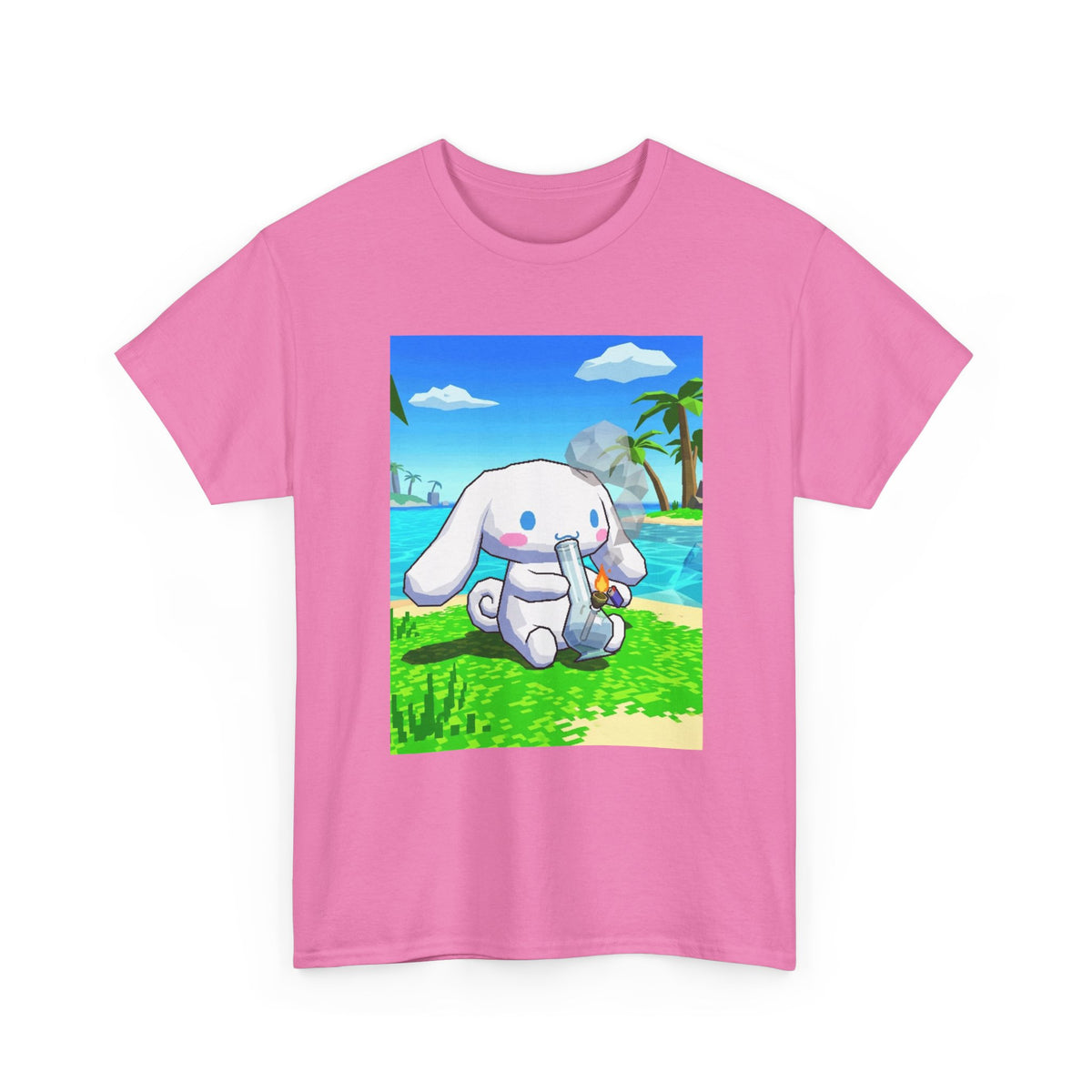 Cinnamoroll Chilling With Bong On Island