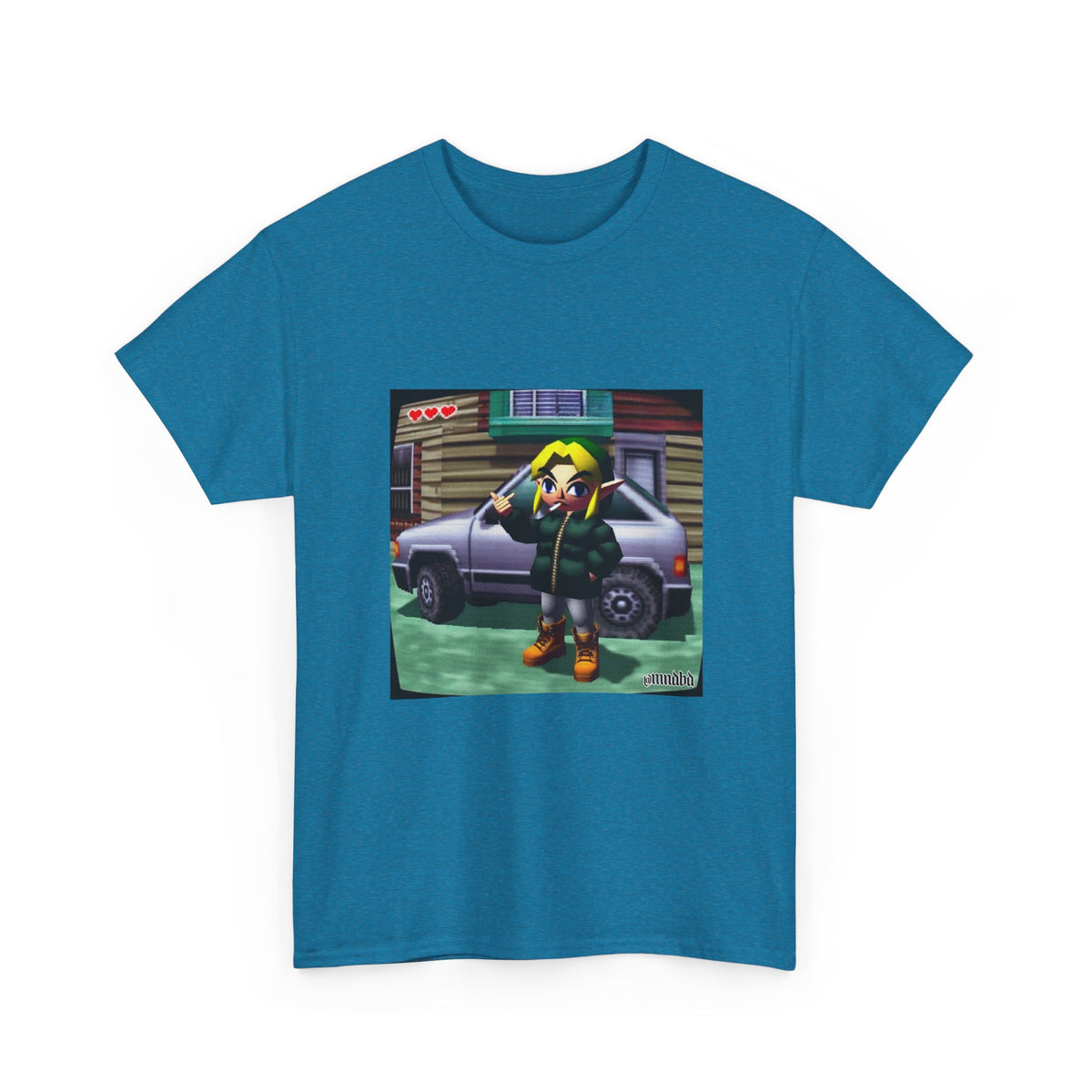 Link Smoking And Flipping The Bird Tee