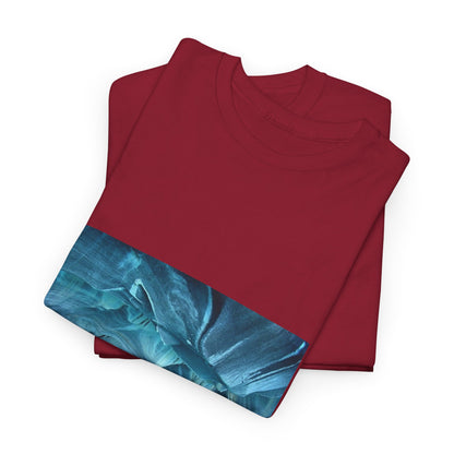 Neon Leaf Echo Graphic Tee