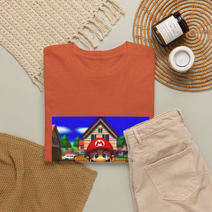 Mario Giving The Finger Tee