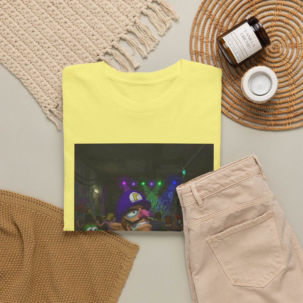 Waluigi, Yoshi, And Dry Bones Clubbin' Tee