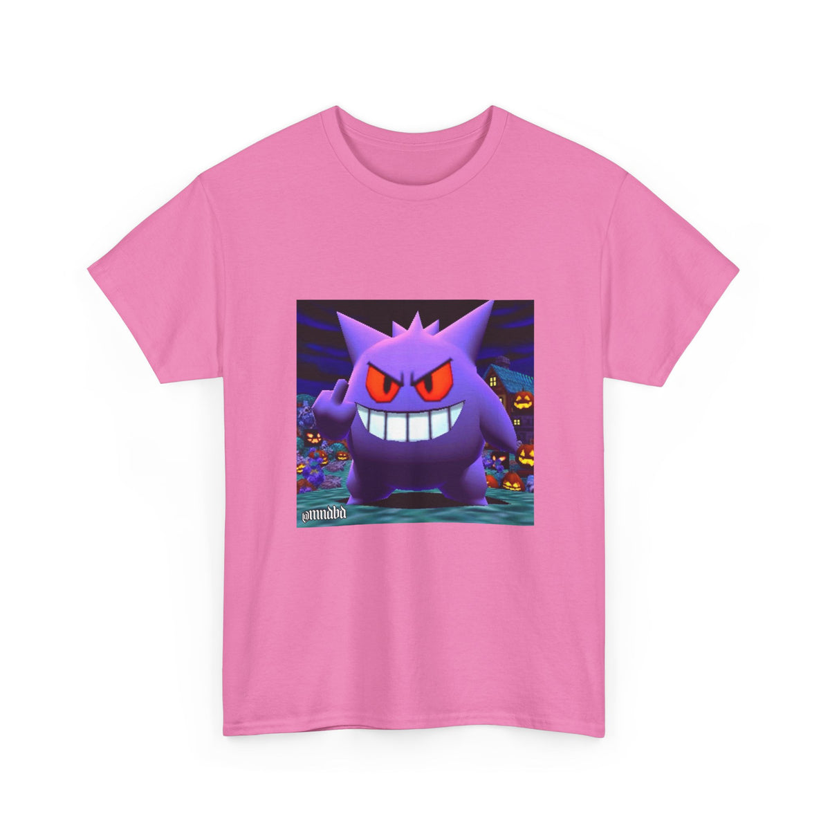 Gengar Flipping The Bird Halloween Tee