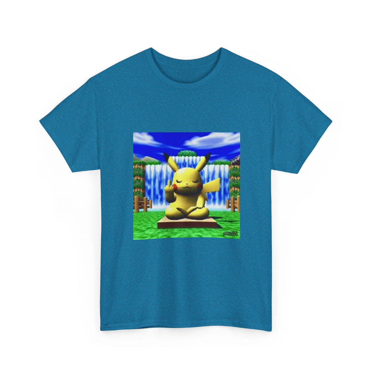 Zen Pikachu Giving The Finger Tee